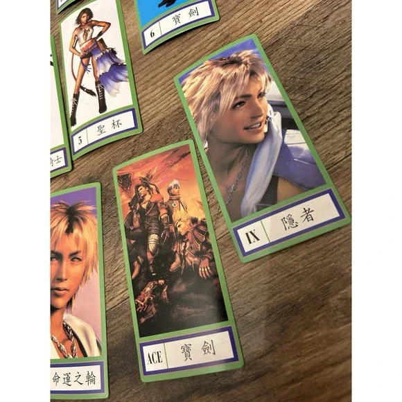 Final Fantasy X-2 LOT 40 Trading Cards Shuyin Lenne Squall Rinoa